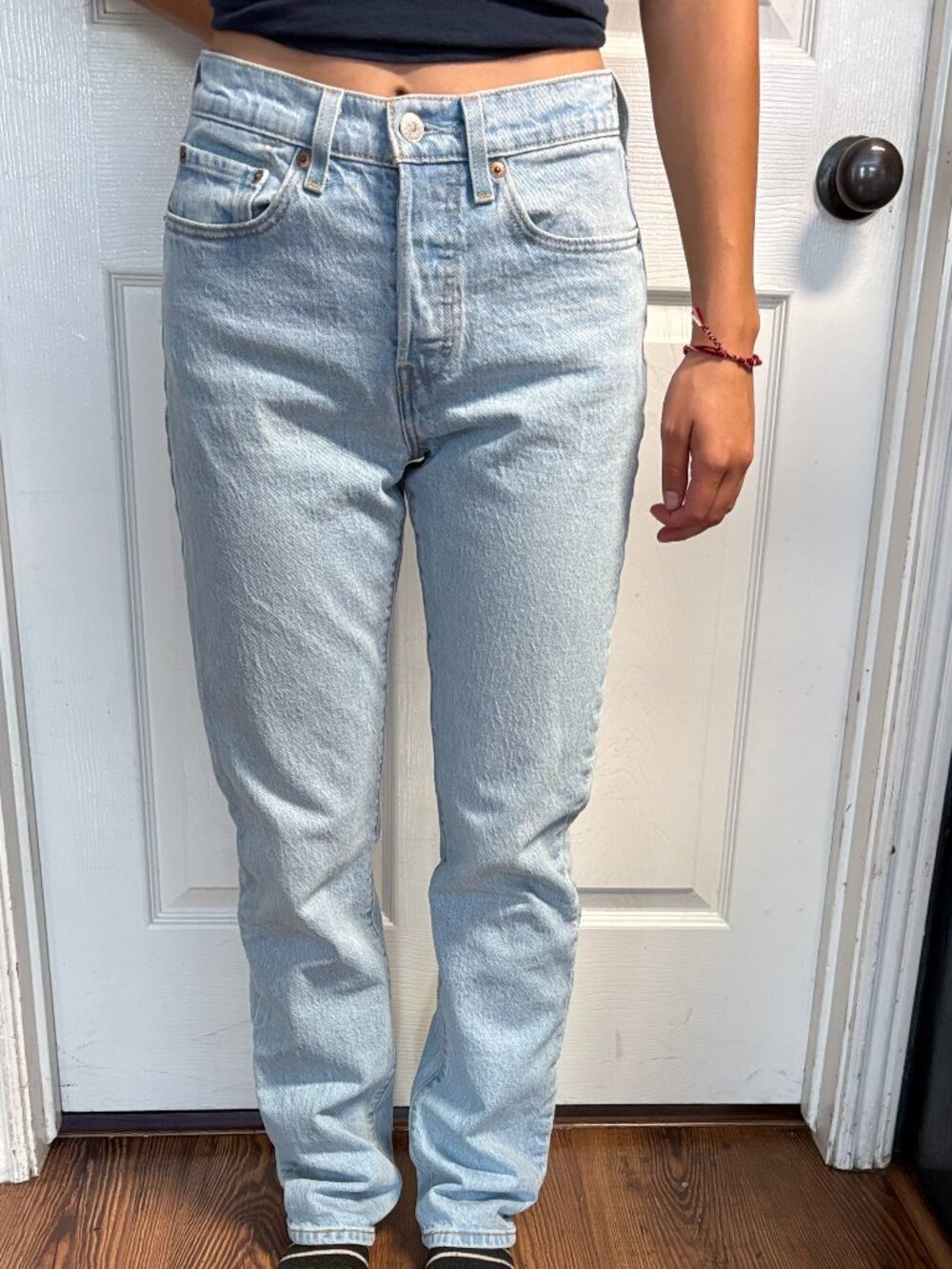 Levi's 501 Women's Jeans 26x32 Button Fly